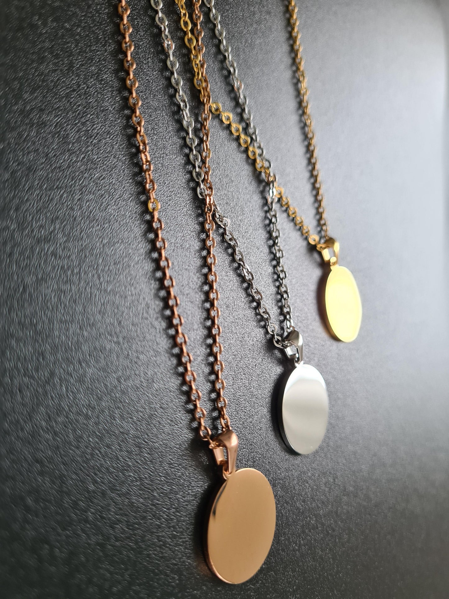 Collier médaillon de 20 mm