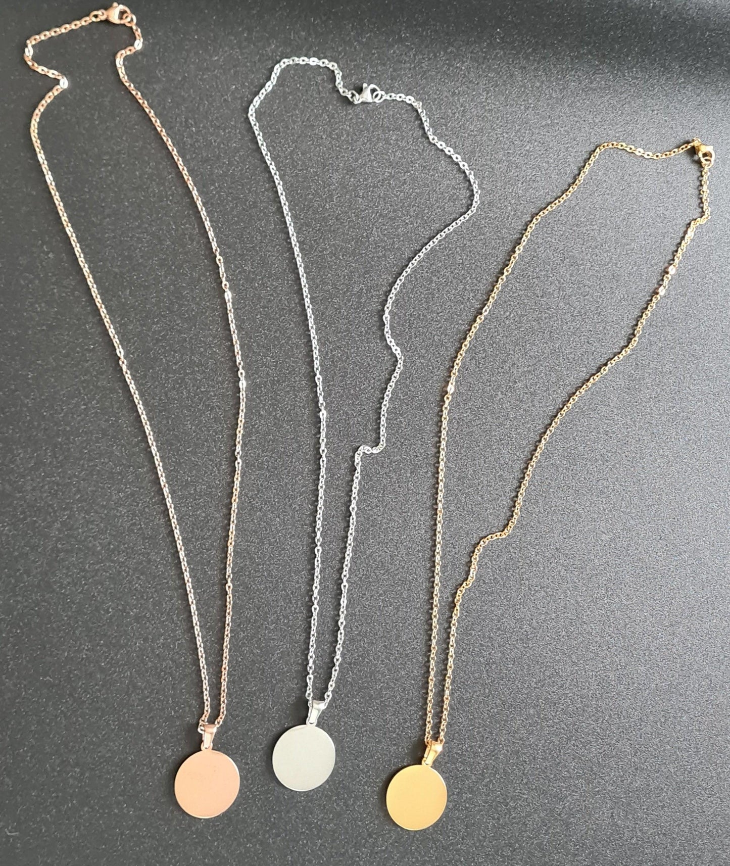 Collier médaillon de 20 mm