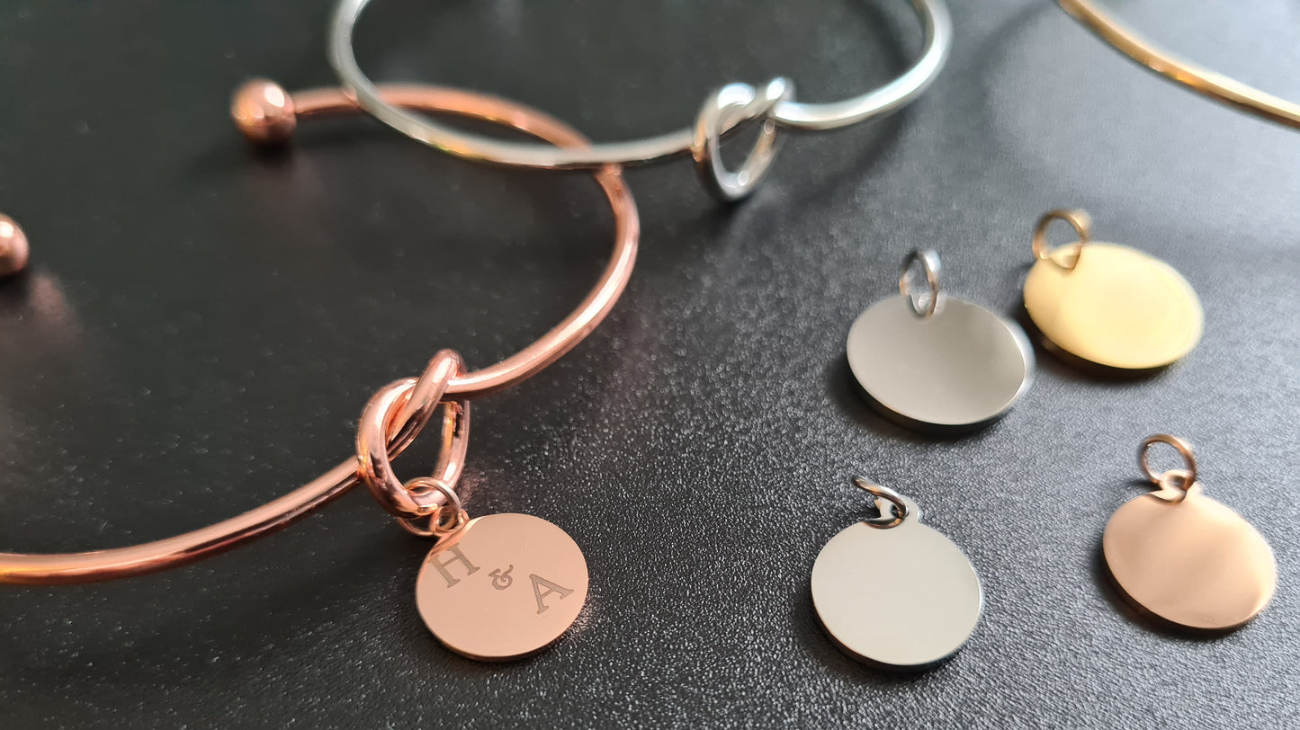 Bracelet nœud ouvert