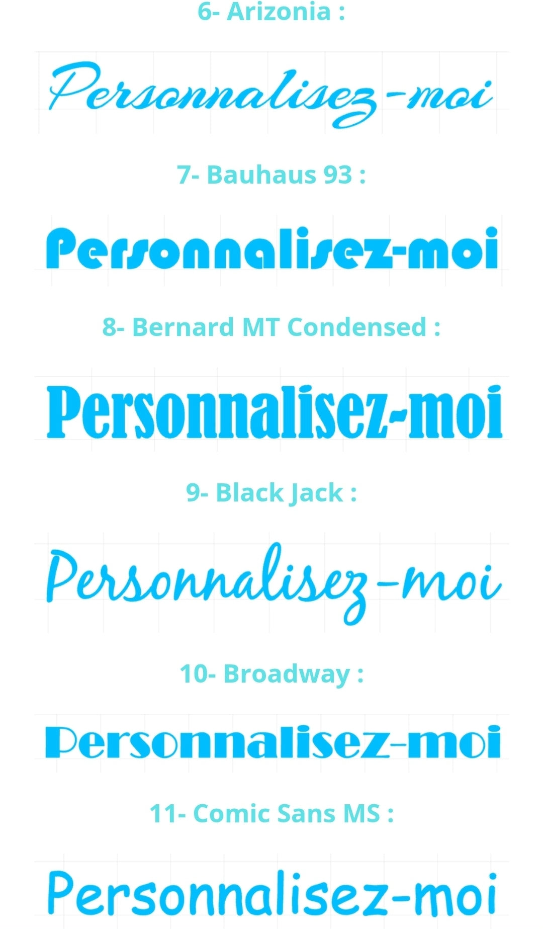 Police d'écriture